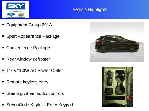 Used 2022 Ford Edge SEL w/ Sport Appearance Package image 12