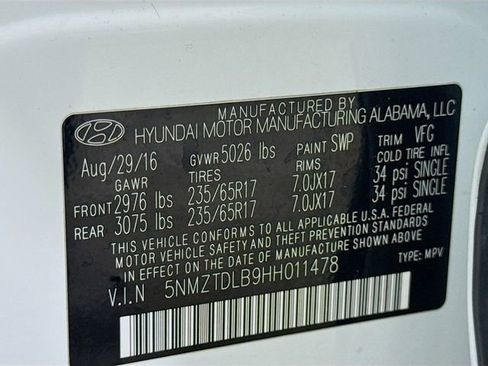Used 2017 Hyundai Santa Fe Sport AWD/4WD image 29