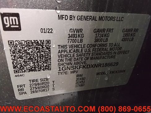 Used 2022 Chevrolet Suburban Premier image 26