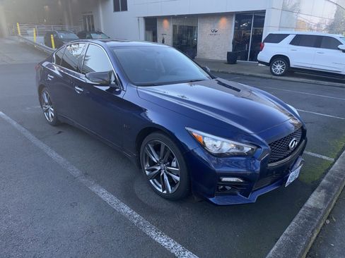 Used 2016 INFINITI Q50 Red Sport 400 image 3