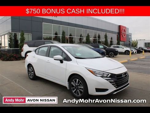 New 2025 Nissan Versa SV w/ Trunk Package FWD image 1