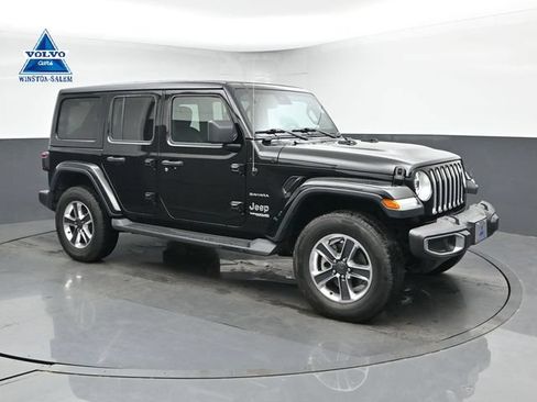 Used 2021 Jeep Wrangler Unlimited Sahara AWD/4WD image 1