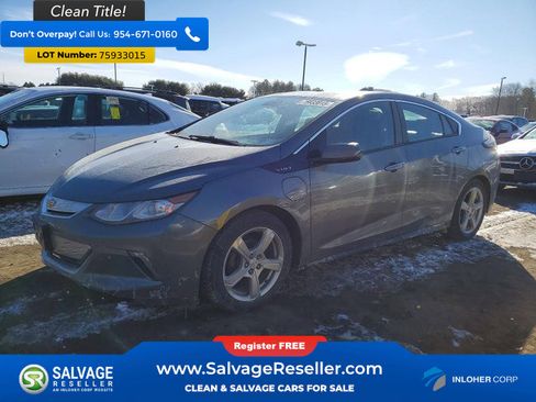 Used 2017 Chevrolet Volt LT w/ Comfort Package FWD image 1