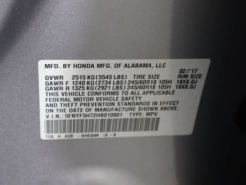 Used 2017 Honda Pilot EX-L image 41