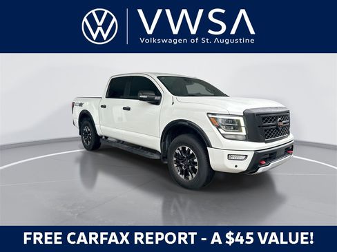 Used 2020 Nissan Titan PRO-4X w/ Pro-4x Convenience Package image 1