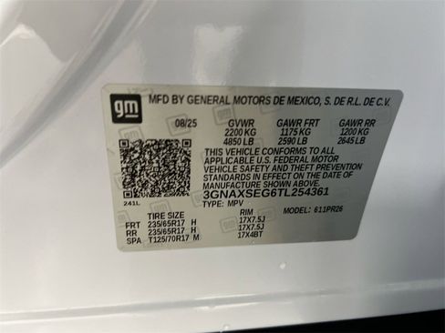 New 2026 Chevrolet Equinox ACTIV w/ Safety and Technology Package image 28