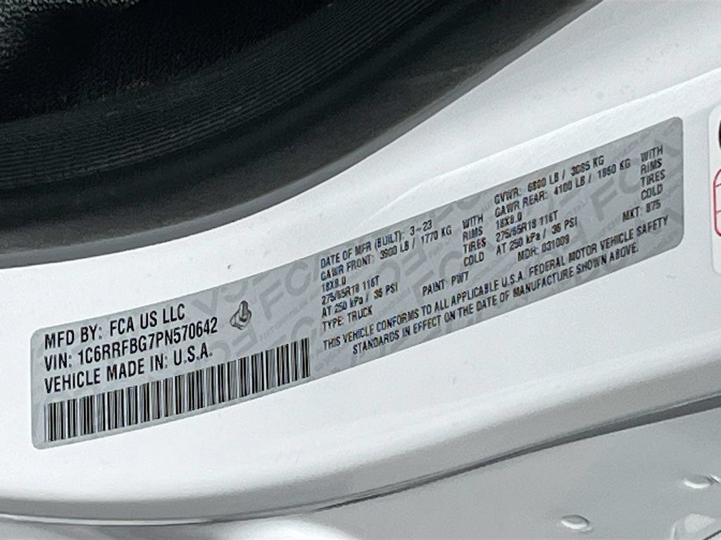 Used 2023 RAM 1500 Lone Star AWD/4WD image 32