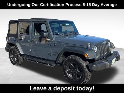 Used 2016 Jeep Wrangler Unlimited Sport w/ Quick Order Package 23S
