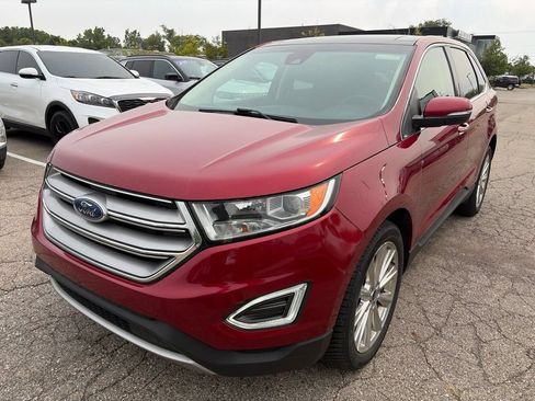 Used 2018 Ford Edge Titanium w/ Equipment Group 301A AWD/4WD image 1