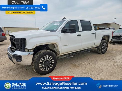 Used 2015 GMC Sierra 2500 4x4 Crew Cab w/ Sierra Convenience Package image 1