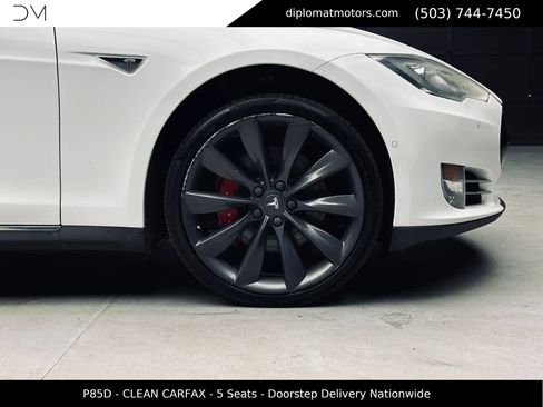 Used 2014 Tesla Model S P85D AWD/4WD image 40