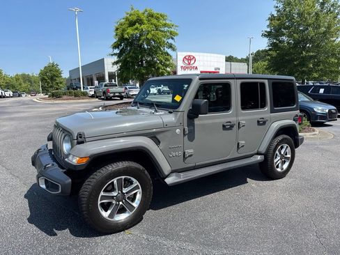 Used 2019 Jeep Wrangler Unlimited Sahara AWD/4WD image 1