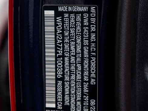 Used 2023 Porsche Panamera 4 Platinum Edition w/ Assistance Package image 60