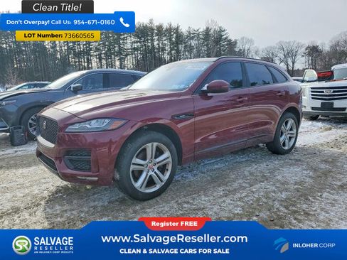 Used 2017 Jaguar F-PACE R-Sport AWD/4WD image 1