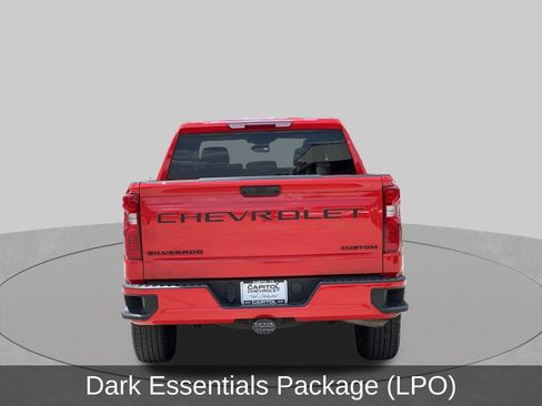 Used 2024 Chevrolet Silverado 1500 Custom w/ LPO, Dark Essentials Package RWD image 4