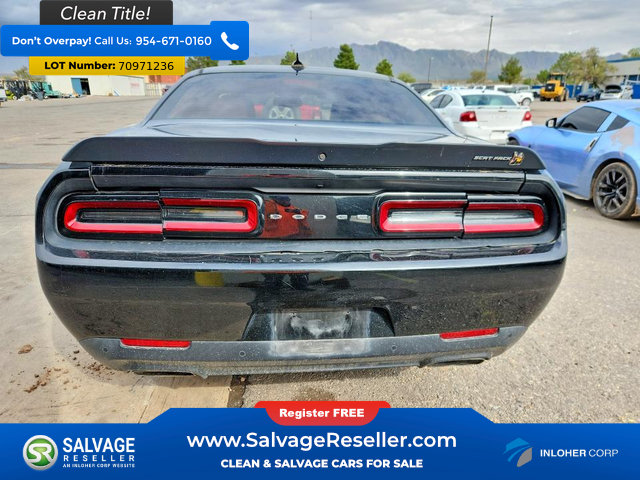 Used 2021 Dodge Challenger R/T Scat Pack w/ Shaker Package RWD image 8