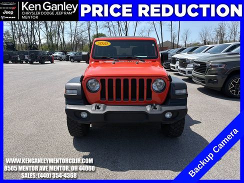 Used 2020 Jeep Wrangler Unlimited Sport S AWD/4WD image 2
