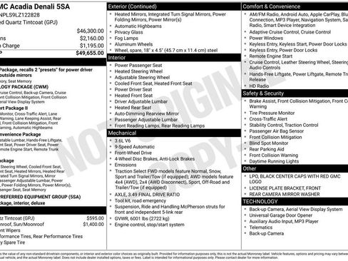 Used 2020 GMC Acadia Denali image 21