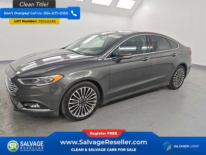 Used 2017 Ford Fusion SE w/ Fusion SE Technology Package