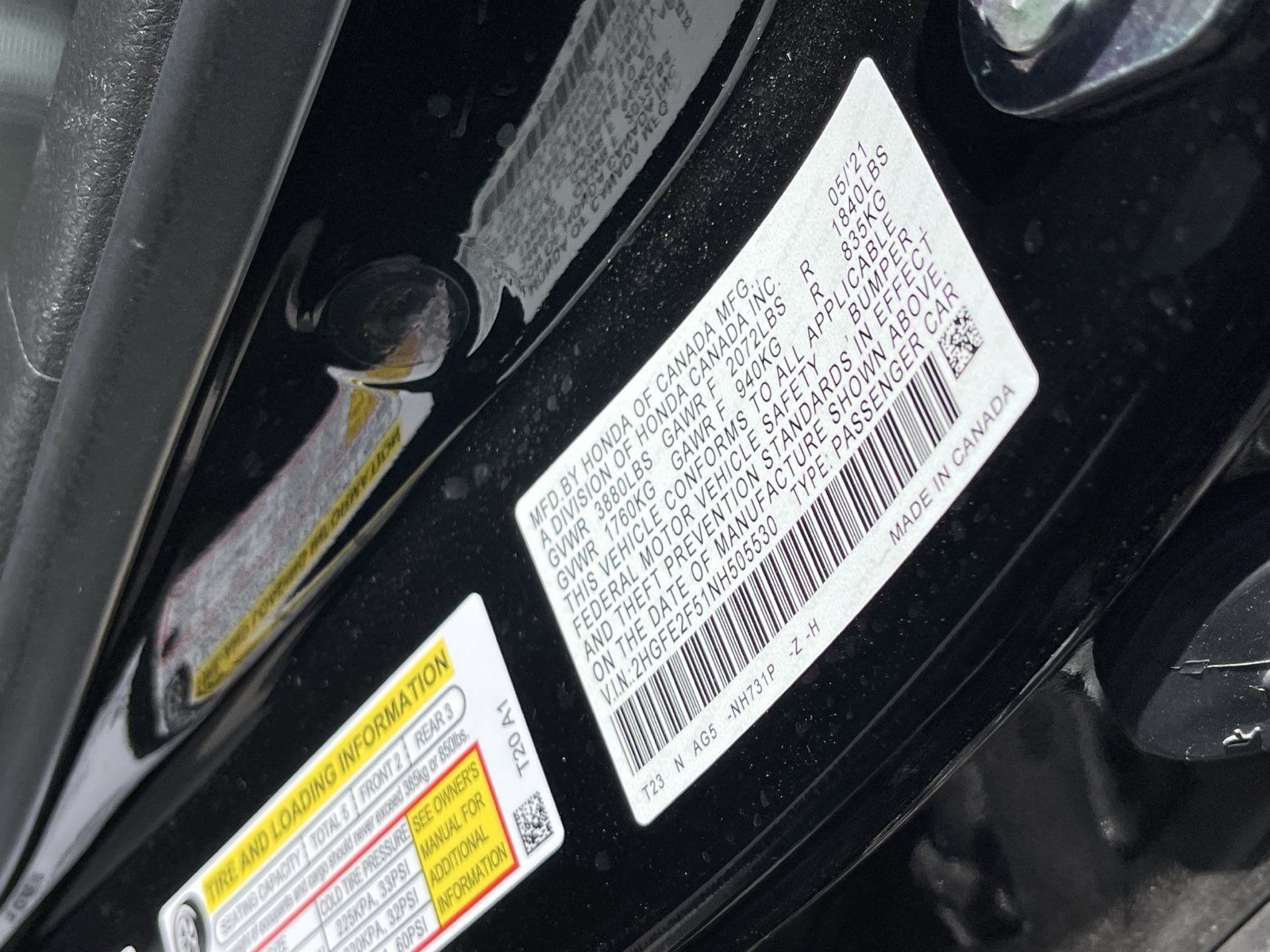 Used 2022 Honda Civic Sport image 14