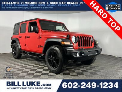 Certified 2022 Jeep Wrangler Unlimited Sport