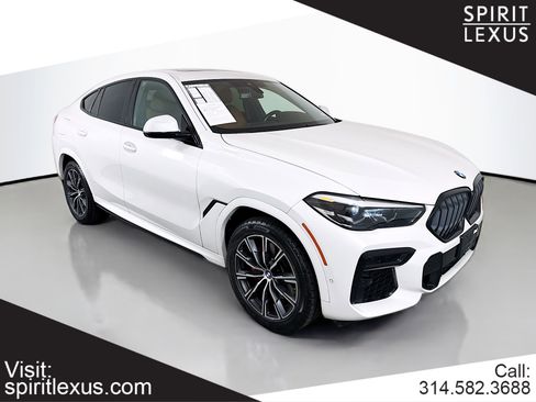 Used 2022 BMW X6 xDrive40i w/ M Sport Package AWD/4WD image 1