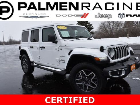 Certified 2024 Jeep Wrangler Sahara w/ Technology Group image 1