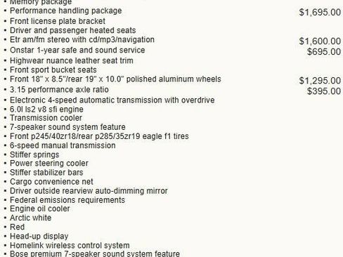 Used 2005 Chevrolet Corvette Coupe w/ Preferred Equipment Group image 2