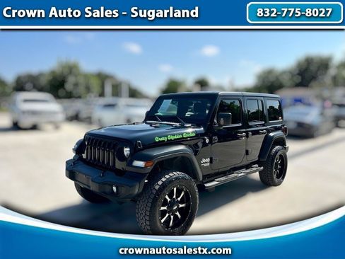 Used 2019 Jeep Wrangler Unlimited Sport S AWD/4WD image 1