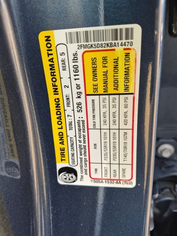 Used 2019 Ford Flex Limited w/ Equipment Group 301A FWD image 16