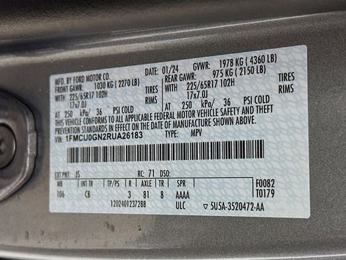 Used 2024 Ford Escape Active w/ Cold Weather Package image 12