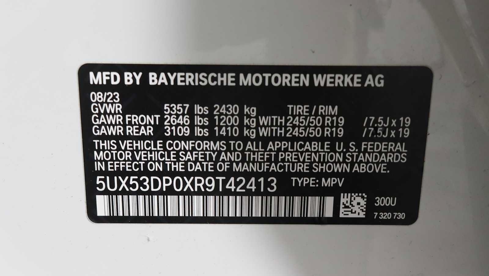 Used 2024 BMW X3 xDrive30i w/ Convenience Package AWD/4WD image 31
