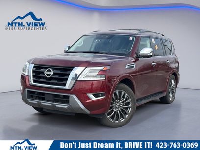 Used 2023 Nissan Armada Platinum w/ Captain's Chairs Package