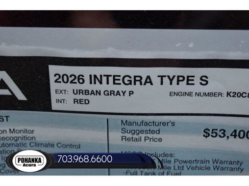 New 2026 Acura Integra Type S image 34