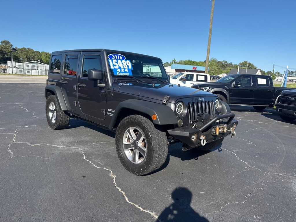 Used 2016 Jeep Wrangler Unlimited Sport w/ Quick Order Package 23S AWD/4WD image 7