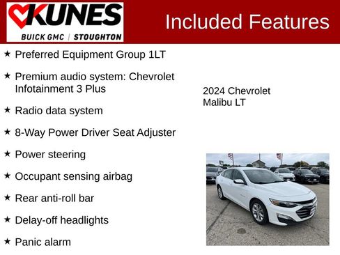 Used 2024 Chevrolet Malibu LT FWD image 3