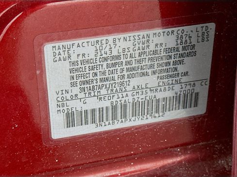 Used 2018 Nissan Sentra SV FWD image 12