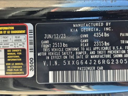 Used 2024 Kia K5 GT-Line w/ GT-Line Premium Package image 30