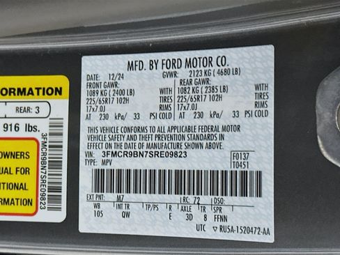 Used 2025 Ford Bronco Sport Big Bend AWD/4WD image 12
