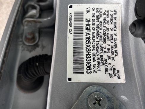 Used 2008 Honda Civic LX image 10