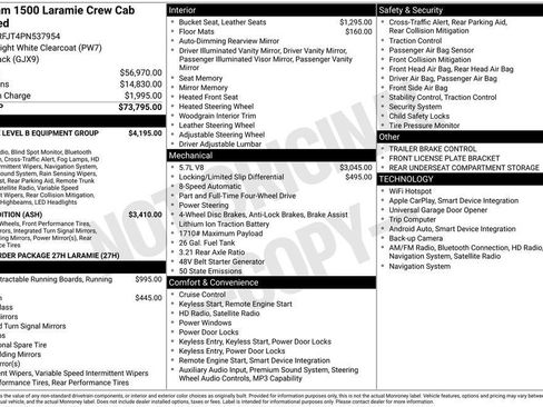 Used 2023 RAM 1500 Laramie AWD/4WD image 38