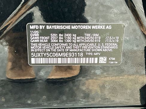 Used 2021 BMW X3 xDrive30i w/ M Sport Package image 30