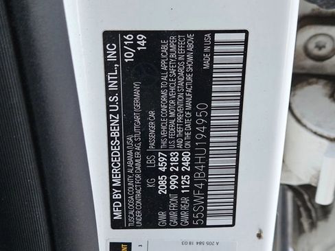 Used 2017 Mercedes-Benz C 300 C 300 image 15