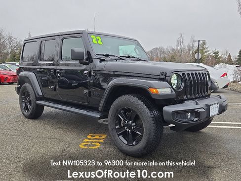 Used 2022 Jeep Wrangler Unlimited Sahara image 1