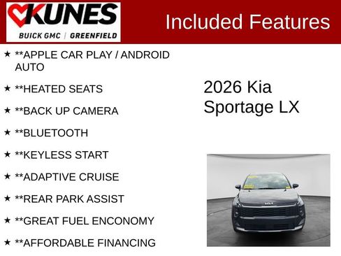 Used 2026 Kia Sportage LX FWD image 2