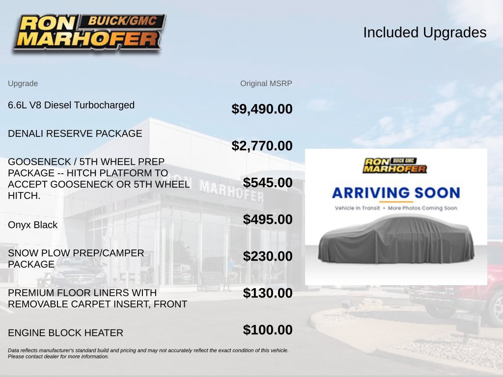 Used 2024 GMC Sierra 2500 Denali w/ Denali Reserve Package AWD/4WD image 2