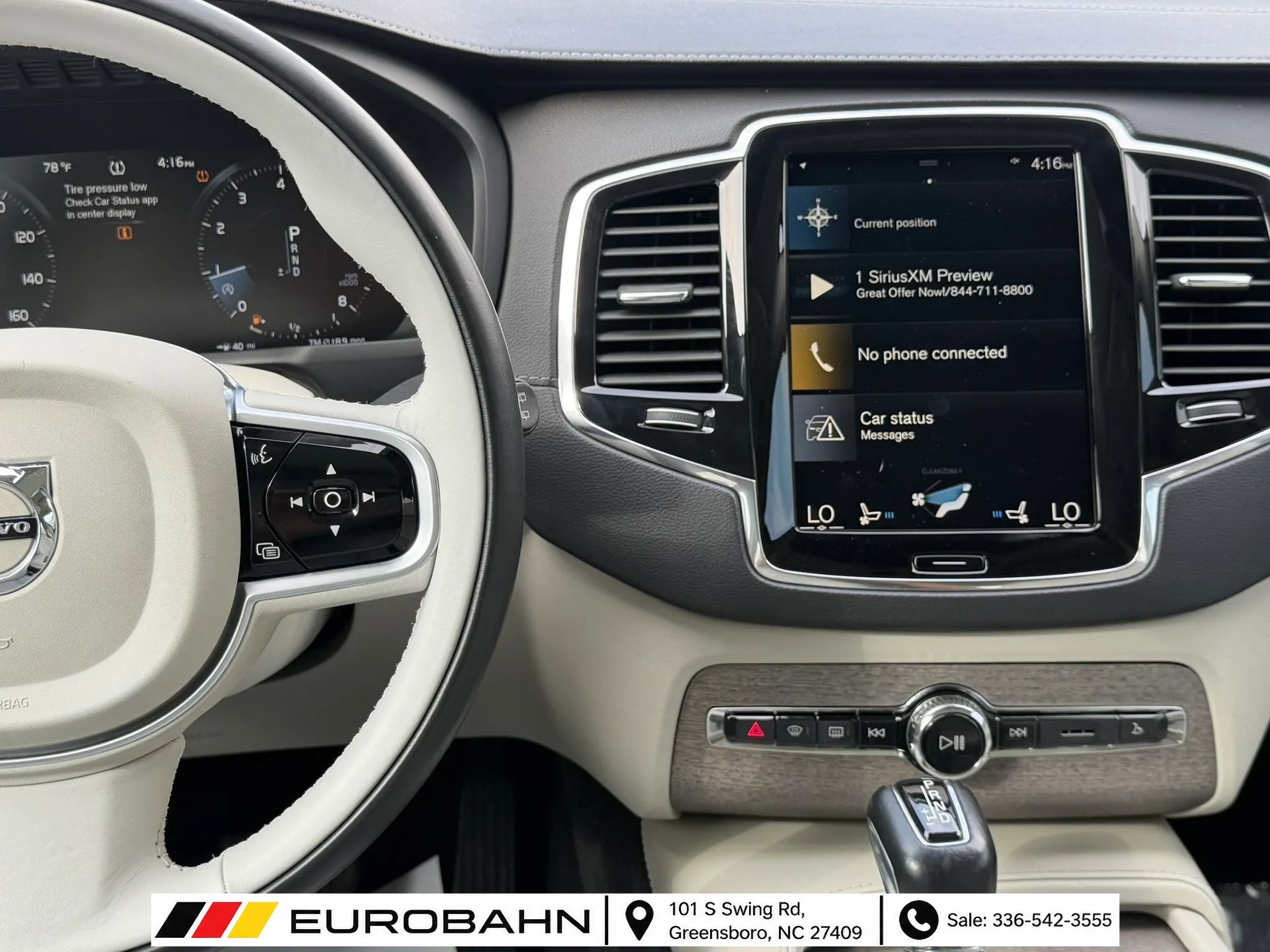 Used 2021 Volvo XC90 T6 Inscription w/ Protection Package Premier AWD/4WD image 13