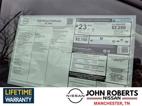 New 2026 Nissan Pathfinder SL image 21
