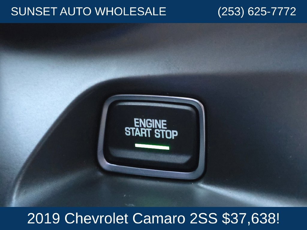 Used 2019 Chevrolet Camaro SS RWD image 39