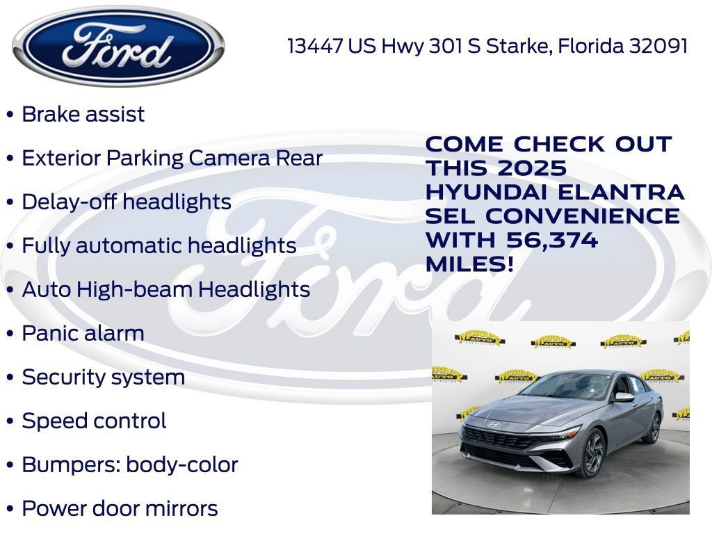 Used 2025 Hyundai Elantra SEL FWD image 32